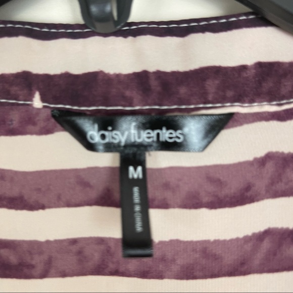 Satin striped blouse - Picture 2 of 3